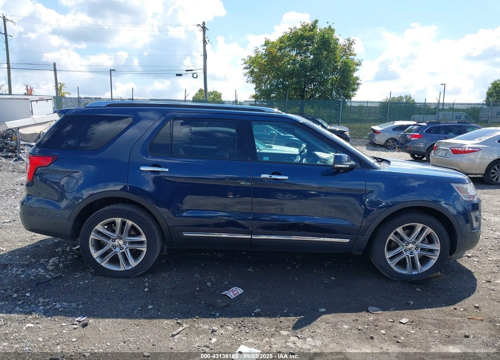 2017 FORD EXPLORER LIMITED VIN: 1FM5K8F88HGE26755
