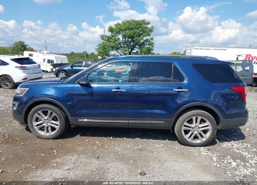 2017 FORD EXPLORER LIMITED VIN: 1FM5K8F88HGE26755