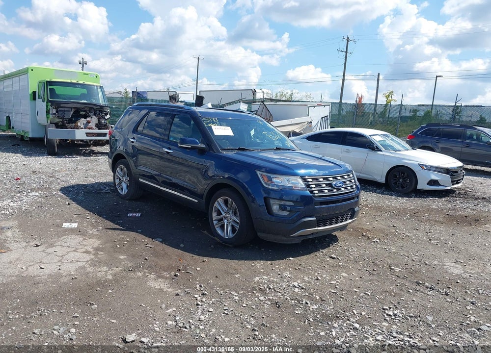 2017 FORD EXPLORER LIMITED VIN: 1FM5K8F88HGE26755