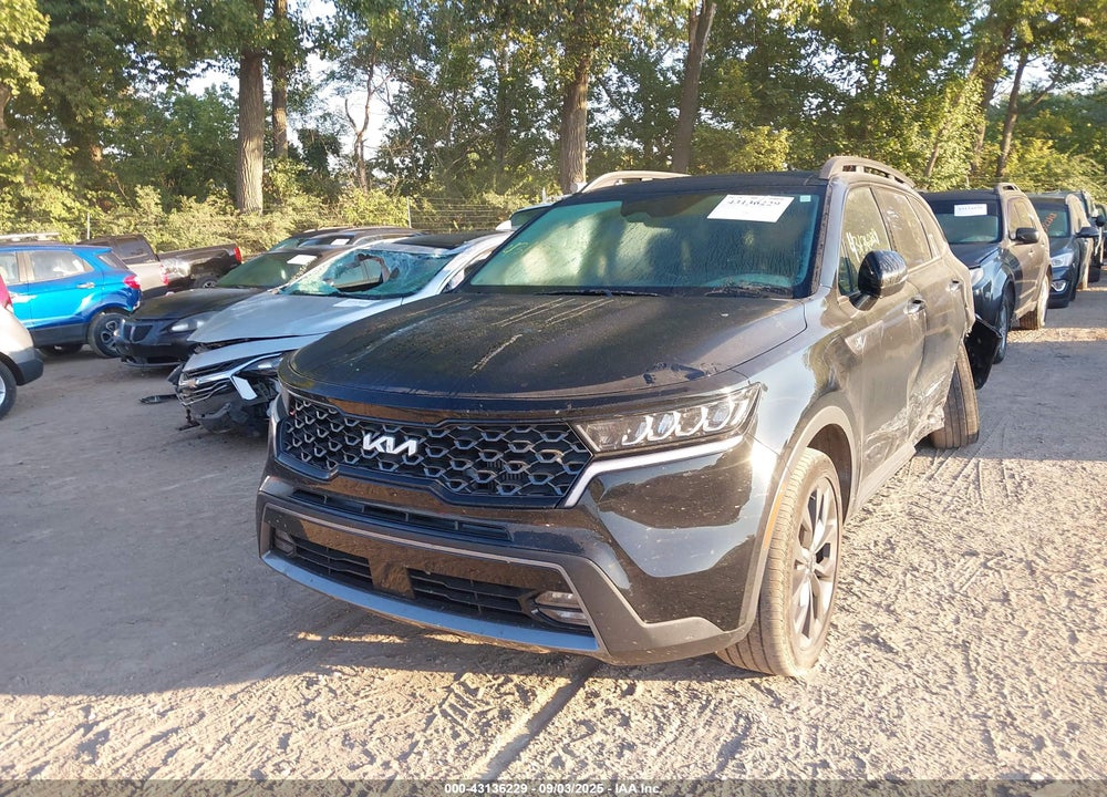 2022 KIA SORENTO X-LINE EX VIN: 5XYRHDLF7NG141950