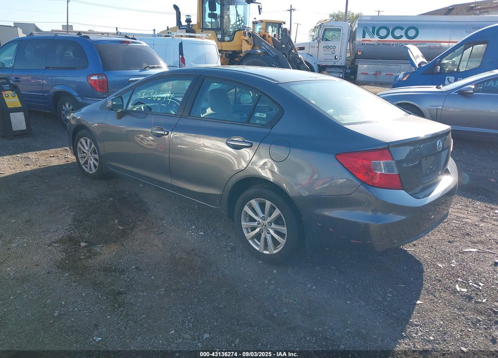 2012 HONDA CIVIC VIN: 2HGFB2F82CH608696
