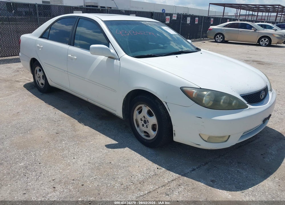 2005 TOYOTA CAMRY SE VIN: 4T1BE32K95U400659