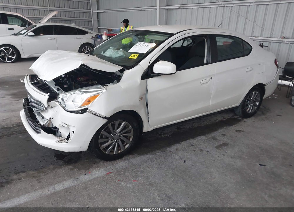 2019 MITSUBISHI MIRAGE G4 ES VIN: ML32F3FJ0KHF16085