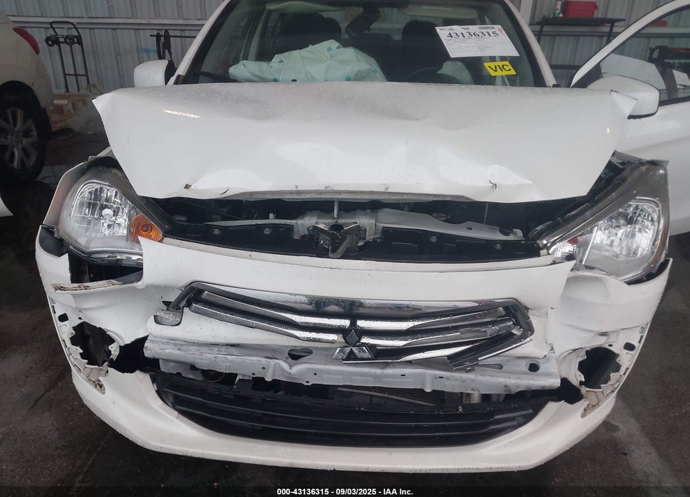 2019 MITSUBISHI MIRAGE G4 ES VIN: ML32F3FJ0KHF16085