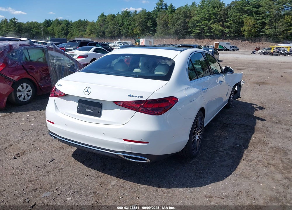 2025 MERCEDES-BENZ C CLASS VIN: W1KAF4HB8SR262451