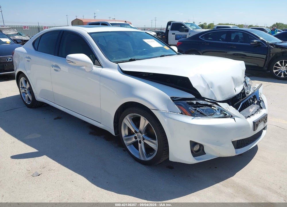 2011 LEXUS IS 250 VIN: JTHBF5C29B2100301