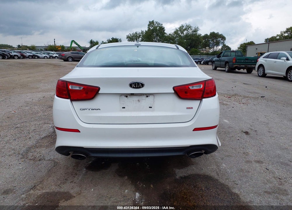 2015 KIA OPTIMA LX VIN: KNAGM4A77F5585500