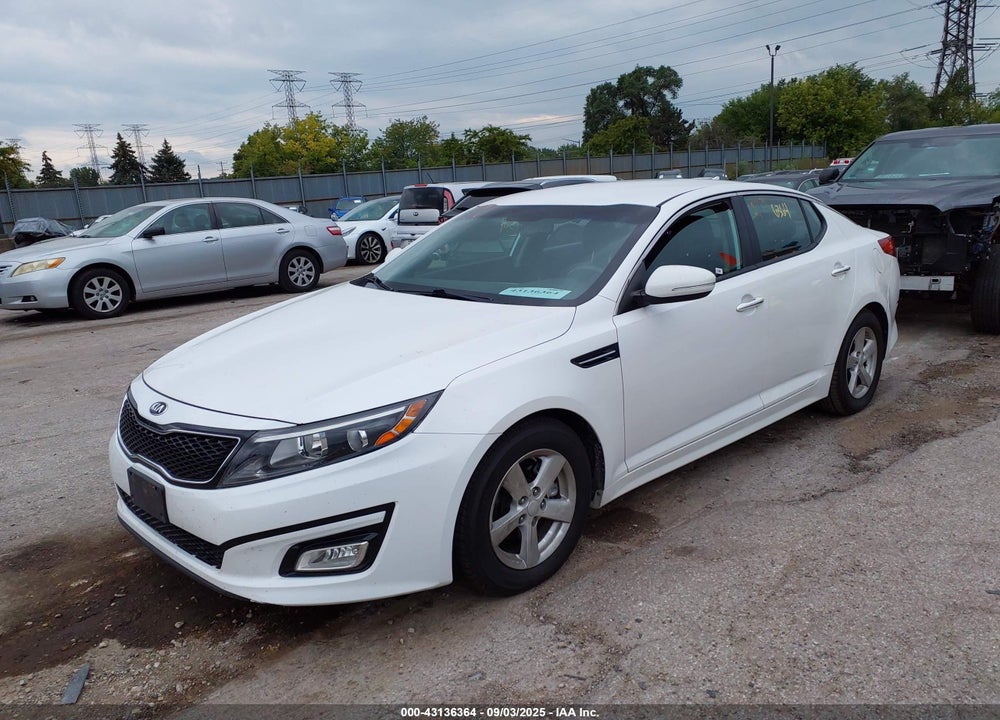 2015 KIA OPTIMA LX VIN: KNAGM4A77F5585500