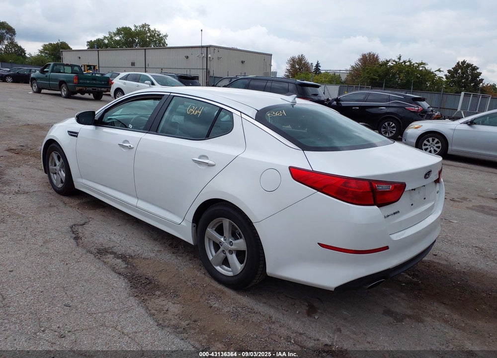2015 KIA OPTIMA LX VIN: KNAGM4A77F5585500