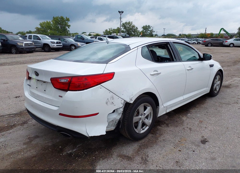 2015 KIA OPTIMA LX VIN: KNAGM4A77F5585500