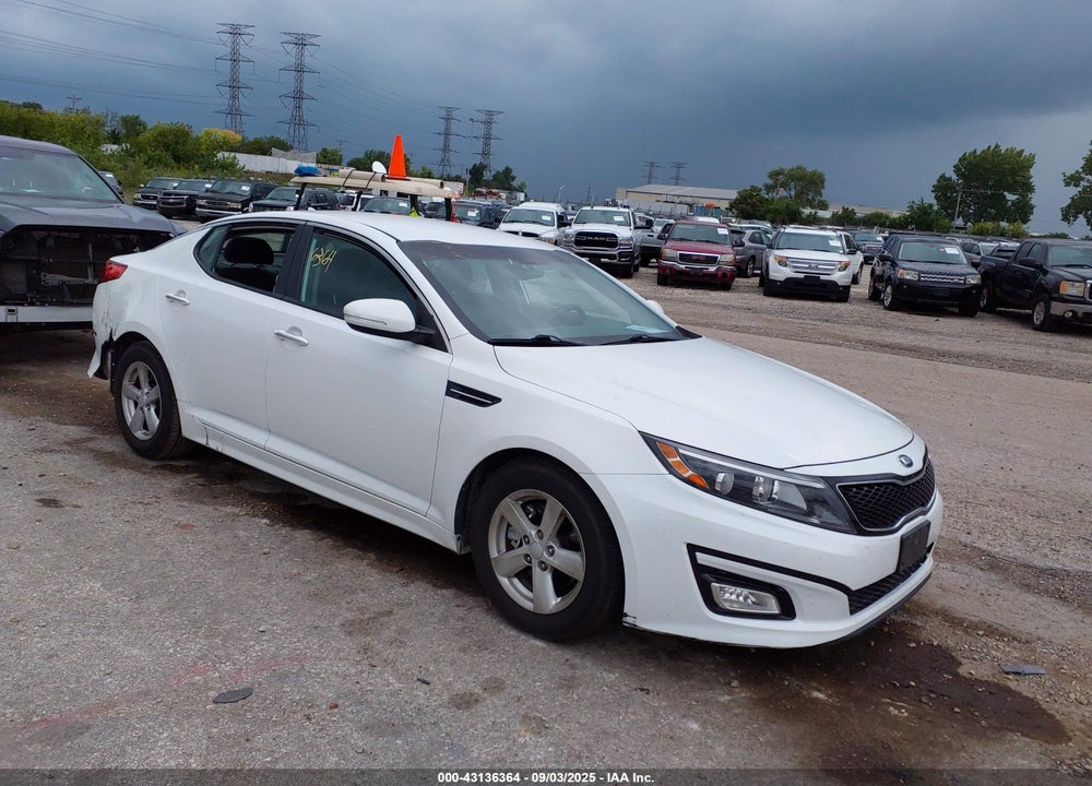2015 KIA OPTIMA LX VIN: KNAGM4A77F5585500