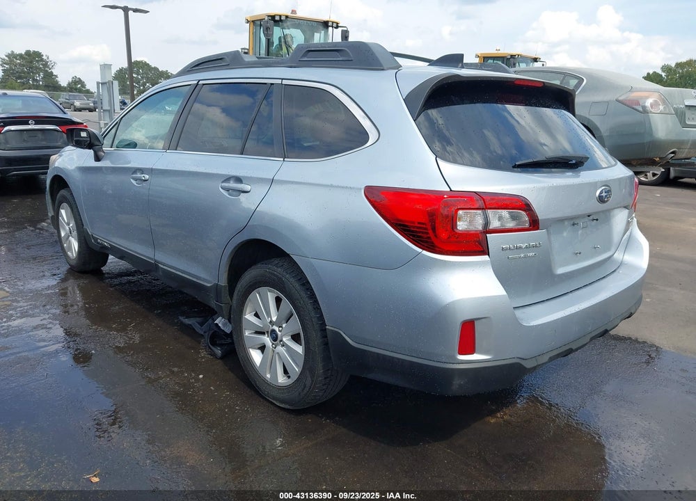 2016 SUBARU OUTBACK VIN: 4S4BSACCXG3274616
