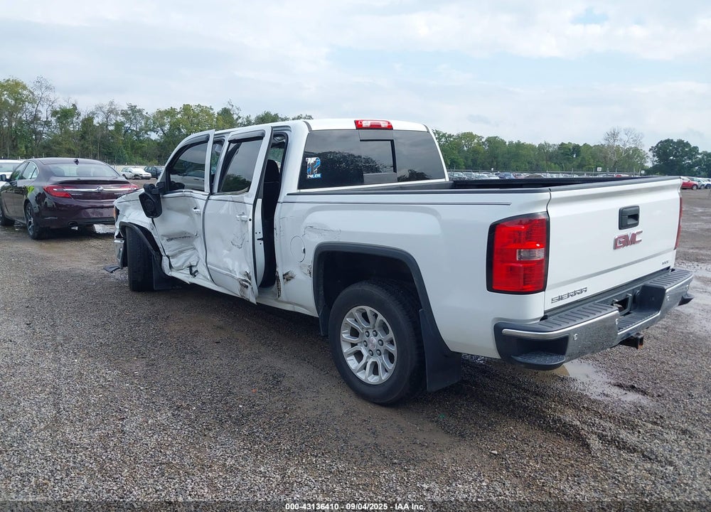 2015 GMC SIERRA 1500 SLE VIN: 3GTU2UEC4FG489223