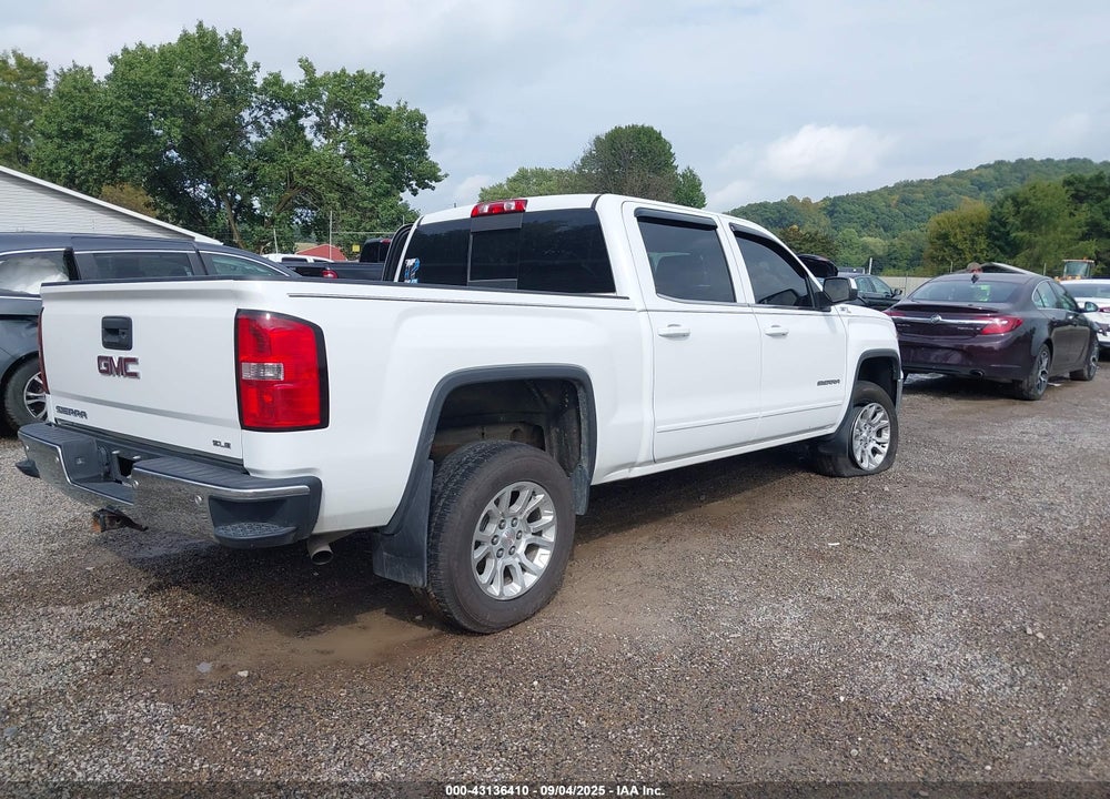 2015 GMC SIERRA 1500 SLE VIN: 3GTU2UEC4FG489223