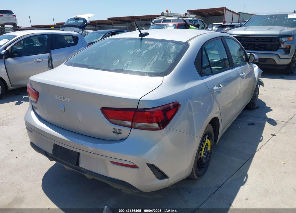 2022 KIA RIO VIN: 3KPA24AD0NE510693
