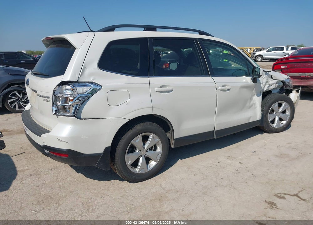 2015 SUBARU FORESTER VIN: JF2SJAHC8FH505242