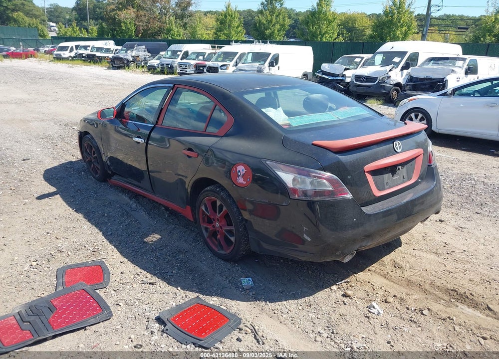 2012 NISSAN MAXIMA VIN: 1N4AA5AP3CC840695