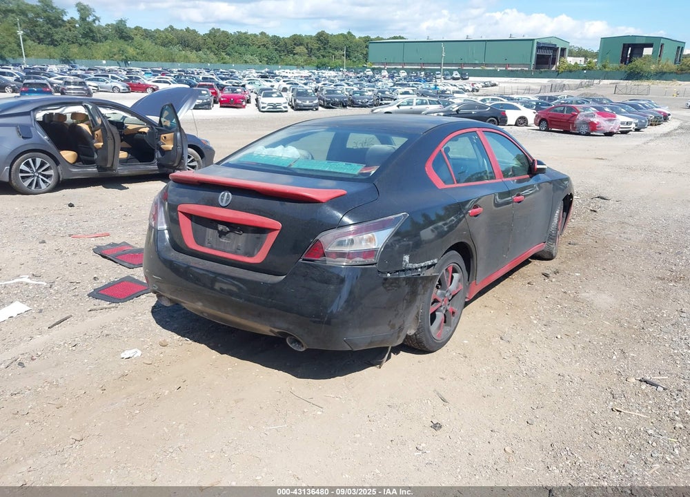 2012 NISSAN MAXIMA VIN: 1N4AA5AP3CC840695