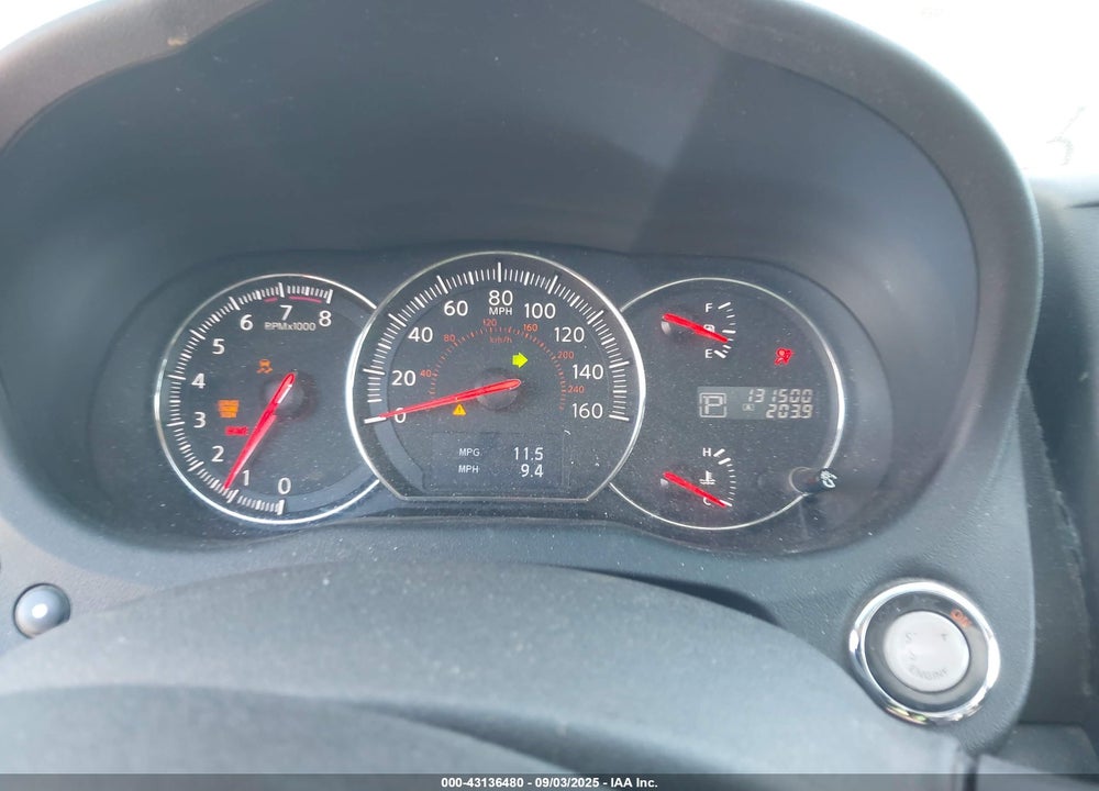 2012 NISSAN MAXIMA VIN: 1N4AA5AP3CC840695