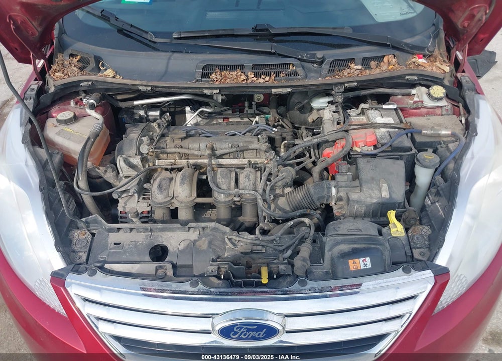 2013 FORD FIESTA VIN: 3FADP4BJ6DM225882