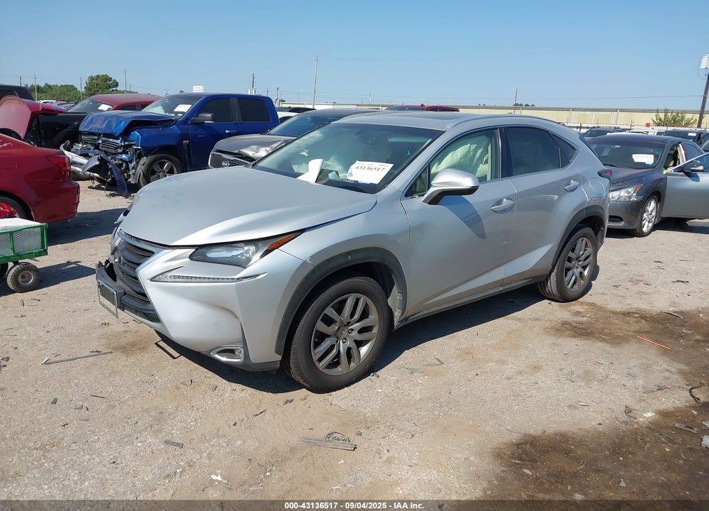 2016 LEXUS NX 200T VIN: JTJYARBZ5G2033555