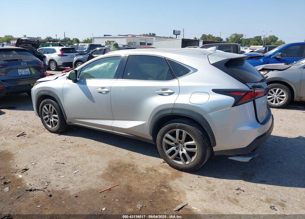 2016 LEXUS NX 200T VIN: JTJYARBZ5G2033555