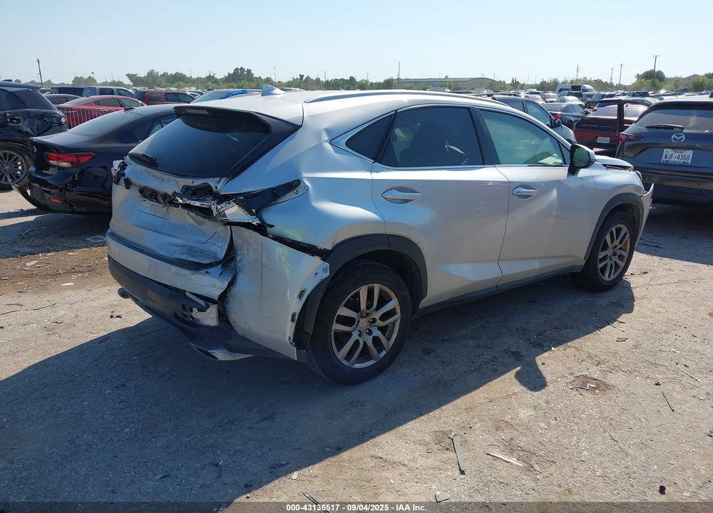 2016 LEXUS NX 200T VIN: JTJYARBZ5G2033555