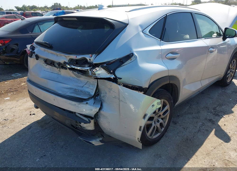 2016 LEXUS NX 200T VIN: JTJYARBZ5G2033555