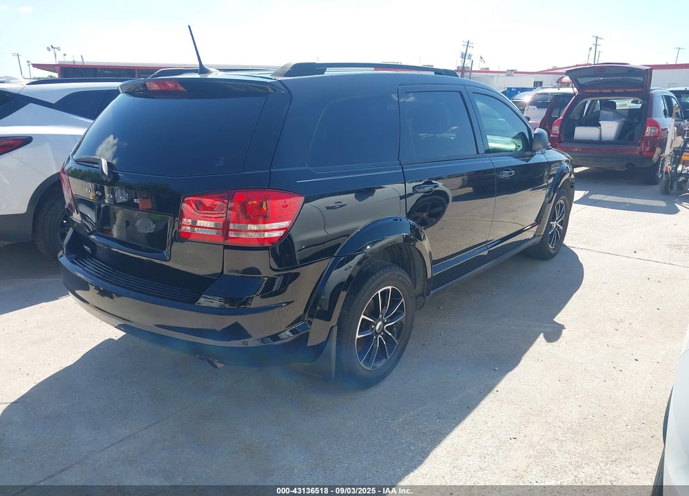 2018 DODGE JOURNEY SE VIN: 3C4PDCAB6JT507705