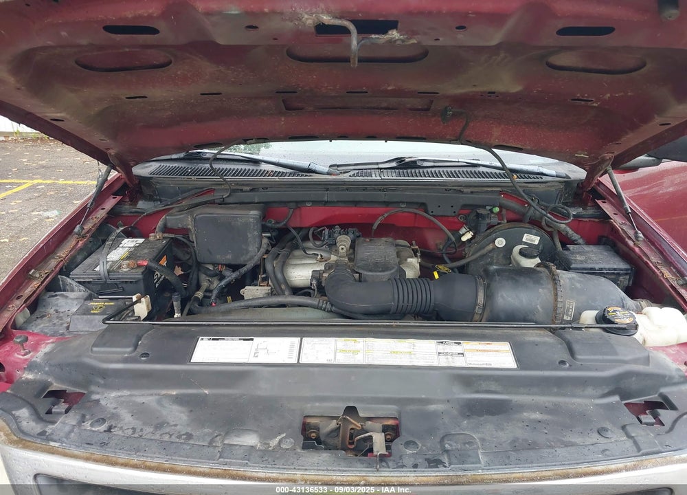 1997 FORD F150 VIN: 1FTDF1727VKD75702