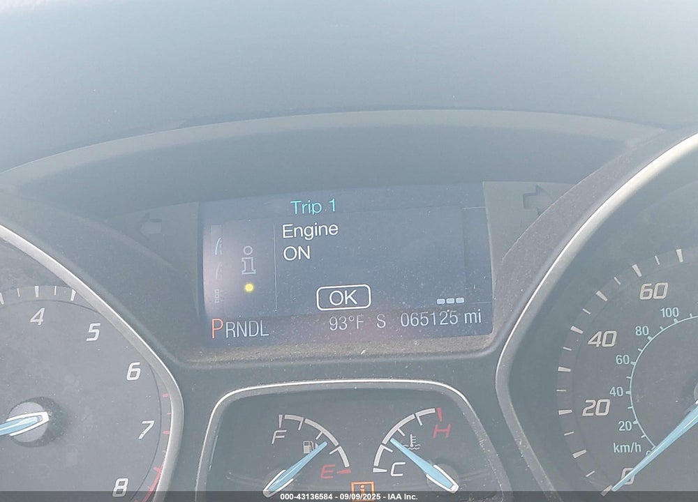 2013 FORD FOCUS VIN: 1FADP3E23DL294688