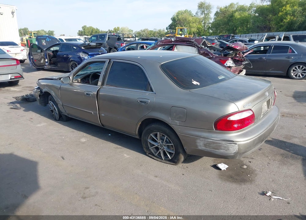 2002 MAZDA 626 ES V6/LX V6 VIN: 1YVGF22D925293938