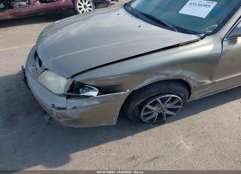 2002 MAZDA 626 ES V6/LX V6 VIN: 1YVGF22D925293938