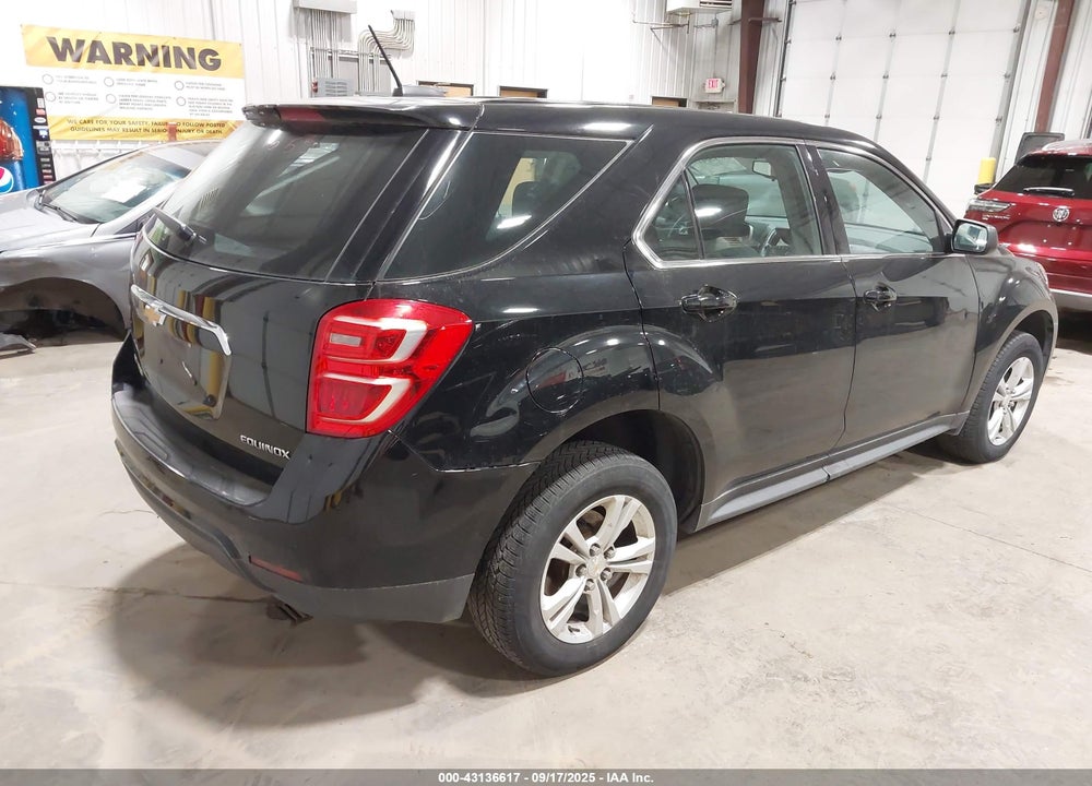 2016 CHEVROLET EQUINOX LS VIN: 2GNFLEEK4G6142207