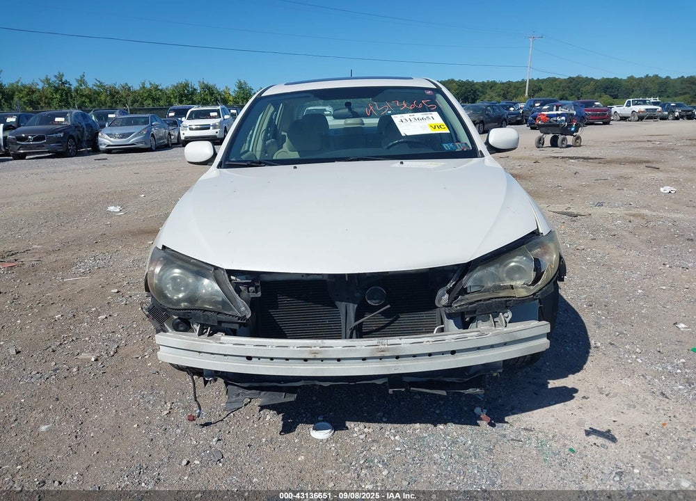 2009 SUBARU IMPREZA VIN: JF1GE60659H507049