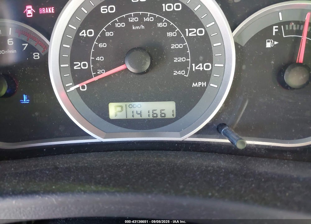 2009 SUBARU IMPREZA VIN: JF1GE60659H507049