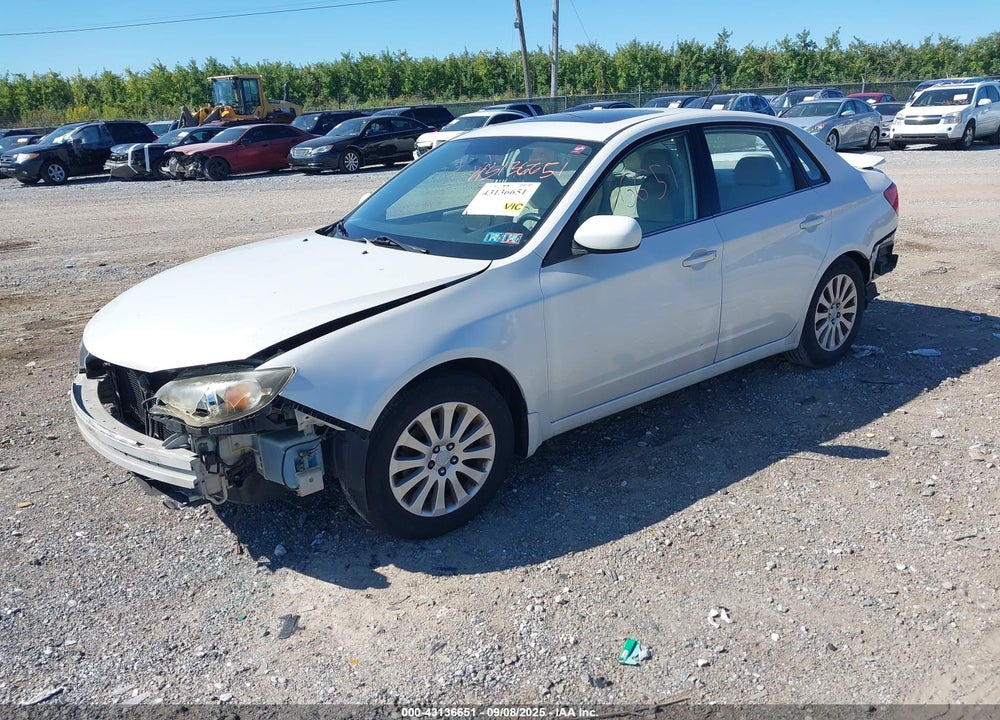 2009 SUBARU IMPREZA VIN: JF1GE60659H507049
