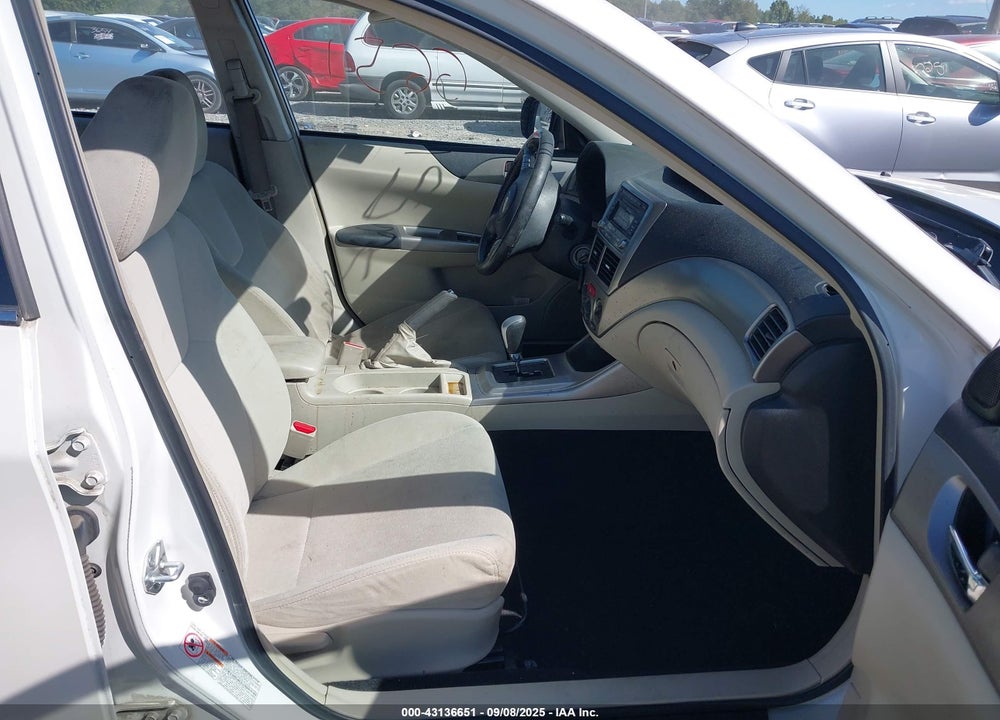 2009 SUBARU IMPREZA VIN: JF1GE60659H507049