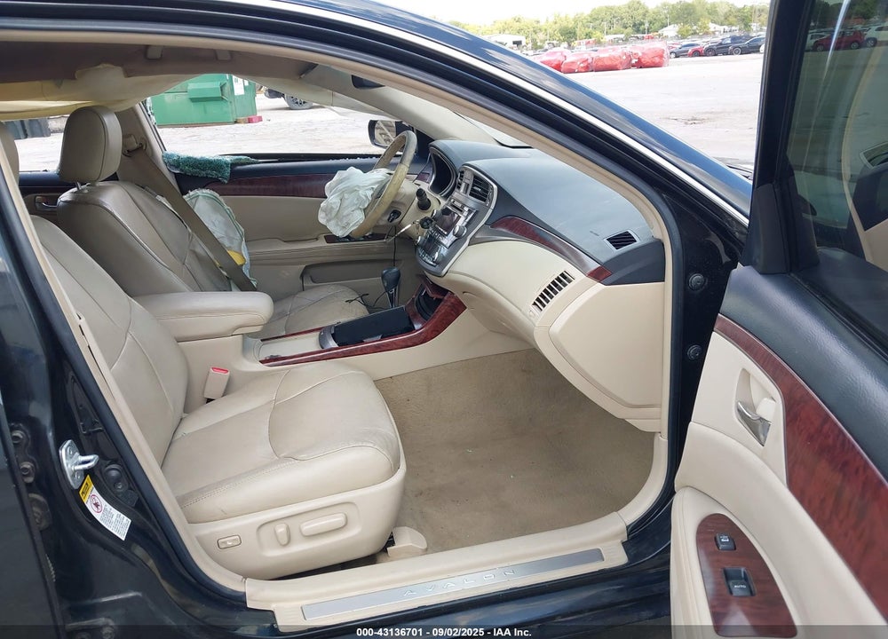 2011 TOYOTA AVALON VIN: 4T1BK3DB5BU413586
