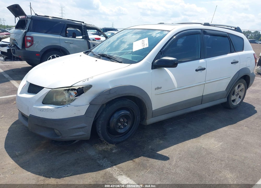2004 PONTIAC VIBE VIN: 5Y2SL62804Z440601