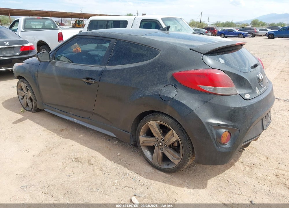 2015 HYUNDAI VELOSTER TURBO VIN: KMHTC6AEXFU235424
