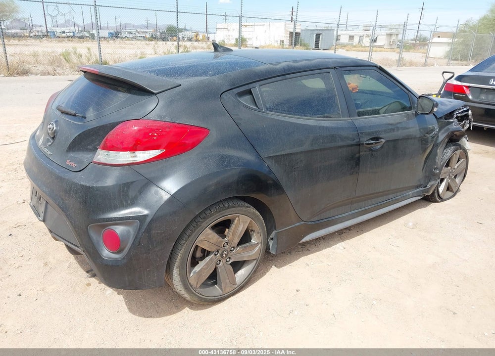 2015 HYUNDAI VELOSTER TURBO VIN: KMHTC6AEXFU235424