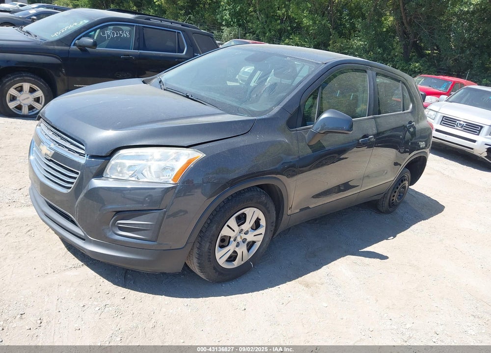 2016 CHEVROLET TRAX VIN: 3GNCJKSBXGL154546