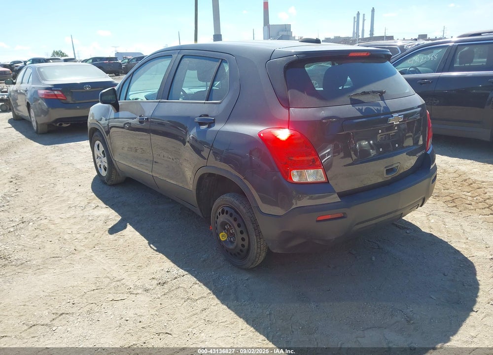 2016 CHEVROLET TRAX VIN: 3GNCJKSBXGL154546