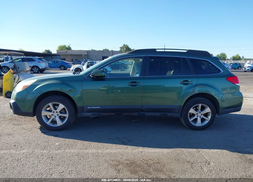 2014 SUBARU OUTBACK 2.5I LIMITED VIN: 4S4BRBKC3E3311439
