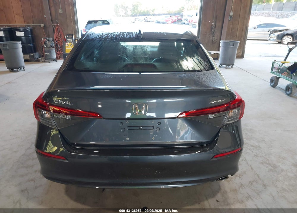 2022 HONDA CIVIC VIN: 2HGFE2F59NH610851