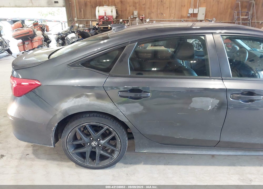 2022 HONDA CIVIC VIN: 2HGFE2F59NH610851