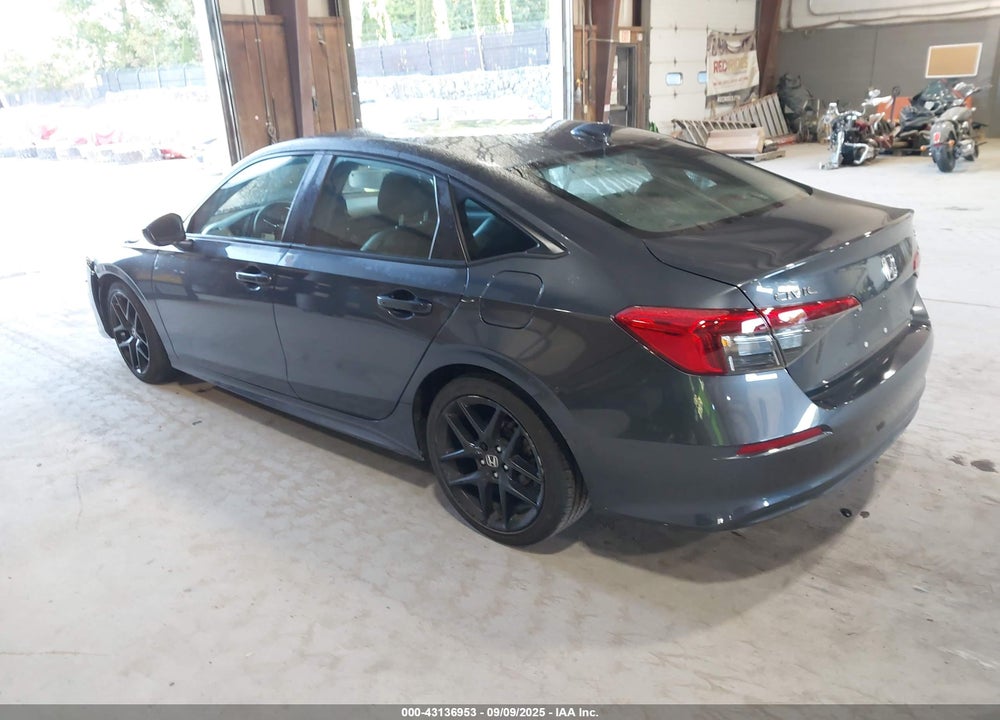 2022 HONDA CIVIC VIN: 2HGFE2F59NH610851