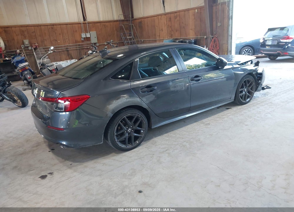 2022 HONDA CIVIC VIN: 2HGFE2F59NH610851