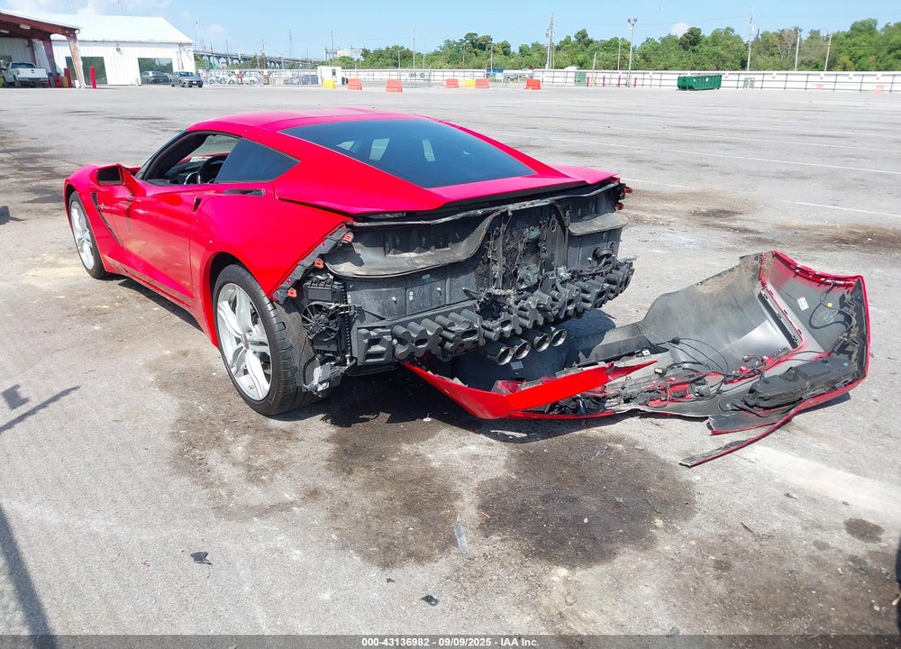 2016 CHEVROLET CORVETTE STINGRAY VIN: 1G1YB2D70G5112660